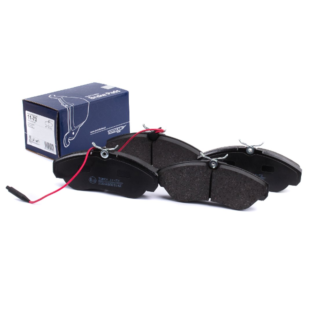 Tomex BRAKES Zestaw klocków hamulcowych, hamulce tarczowe BRAKES TX 11-73 TX 11-73