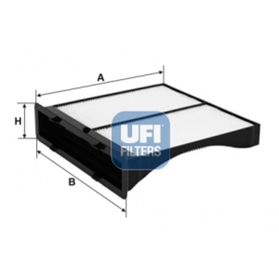 UFI Filtr, wentylacja przestrzeni pasażerskiej 53.329.00 53.329.00
