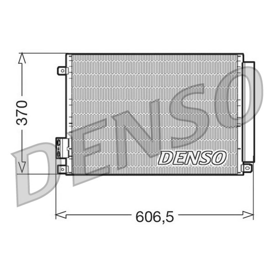 DENSO Skraplacz, klimatyzacja DCN09045
