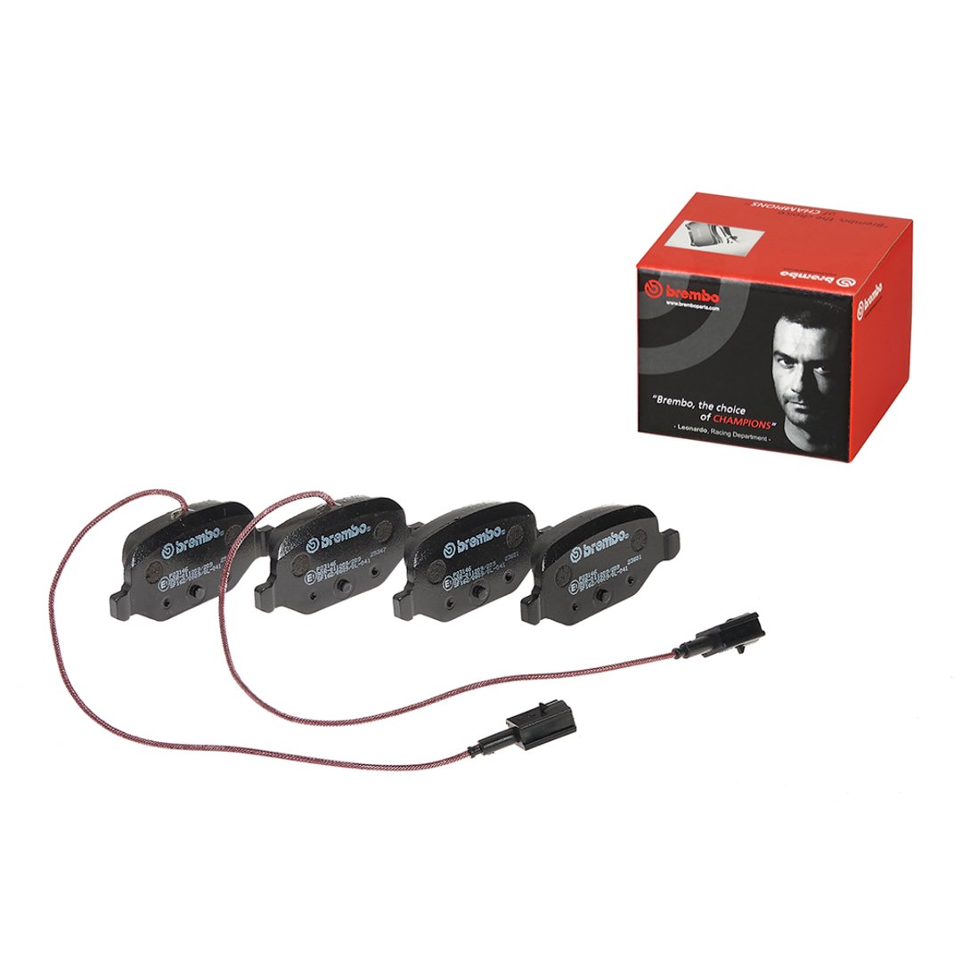BREMBO Zestaw klocków hamulcowych, hamulce tarczowe P 23 146