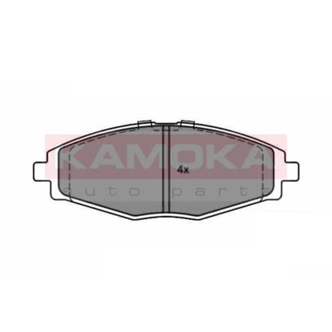 KAMOKA Zestaw klocków hamulcowych, hamulce tarczowe JQ1012674