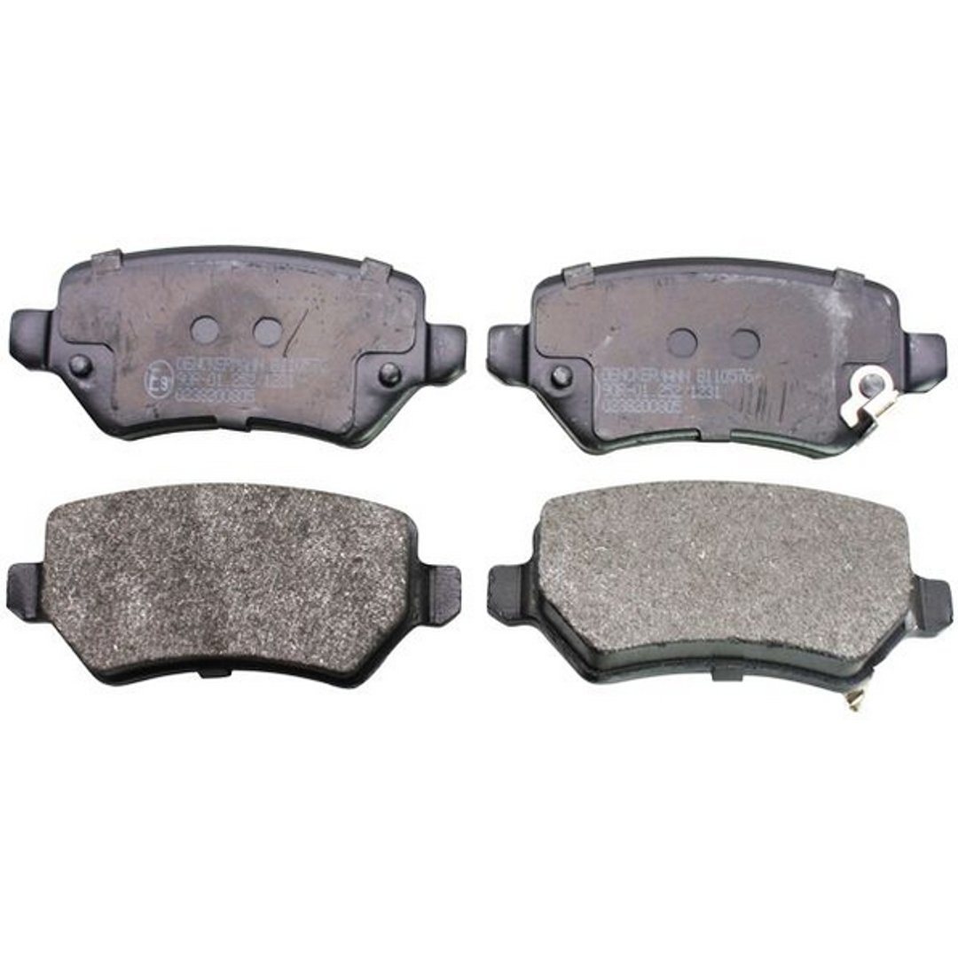 DENCKERMANN Klocki hamulcowe - komplet B110576