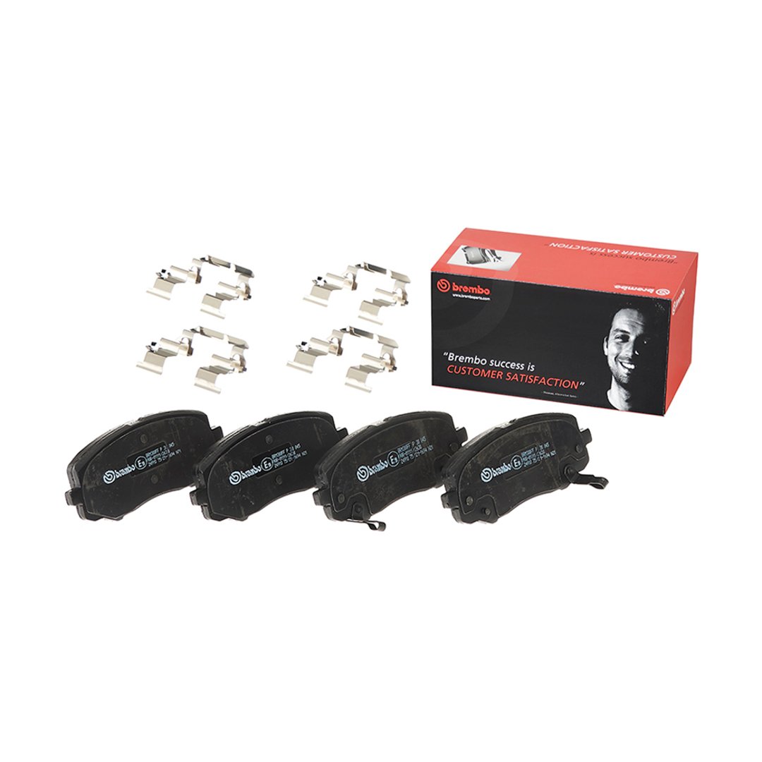 BREMBO Zestaw klocków hamulcowych, hamulce tarczowe P 30 045