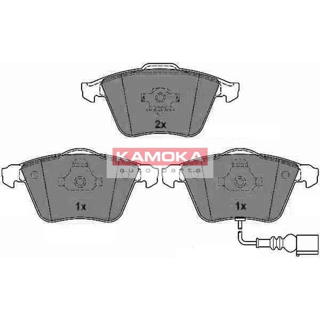 KAMOKA Klocki hamulcowe - komplet JQ1013530