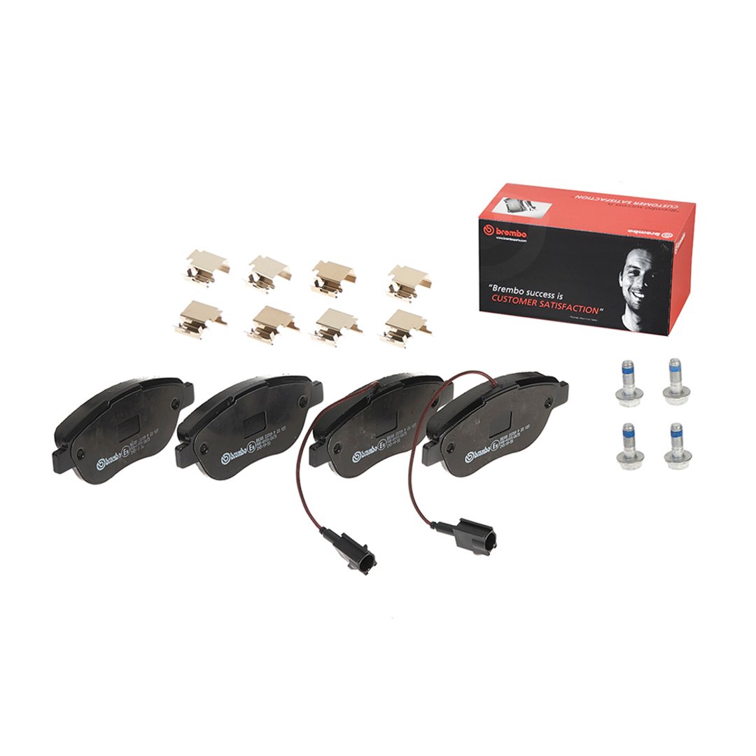 BREMBO Zestaw klocków hamulcowych, hamulce tarczowe P 23 137