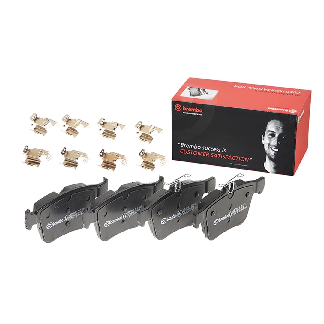 BREMBO Zestaw klocków hamulcowych, hamulce tarczowe P85125