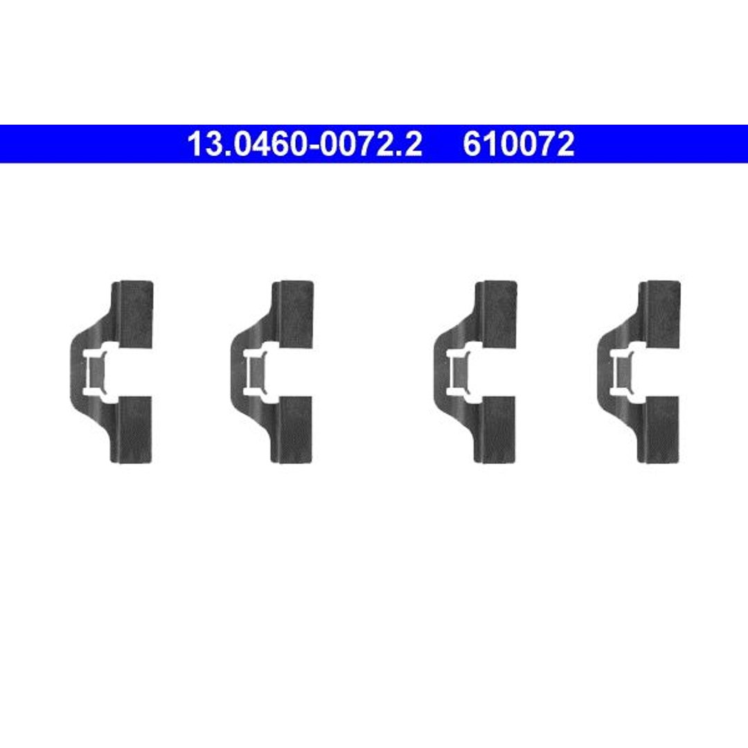 ATE Zestaw akcesoriów, klocki hamulcowe 13.0460-0072.2