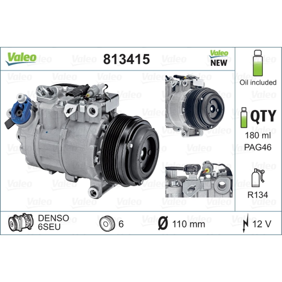 Valeo sprezarka klimatyzacji 813415 813415