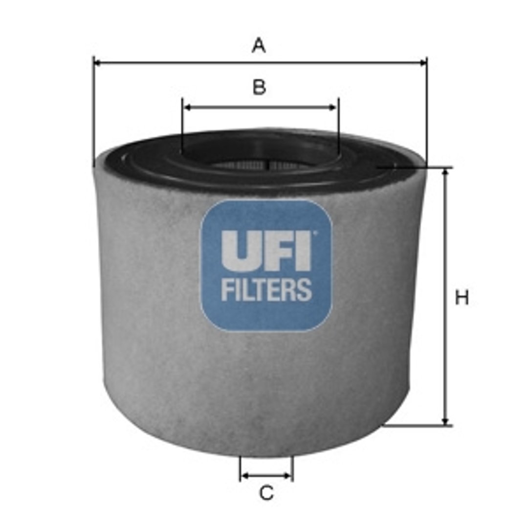 Filtr powietrza UFI Filtry 27.A54.00