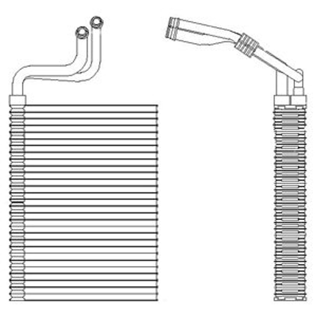 DELPHI Parownik, klimatyzacja TSP0525197