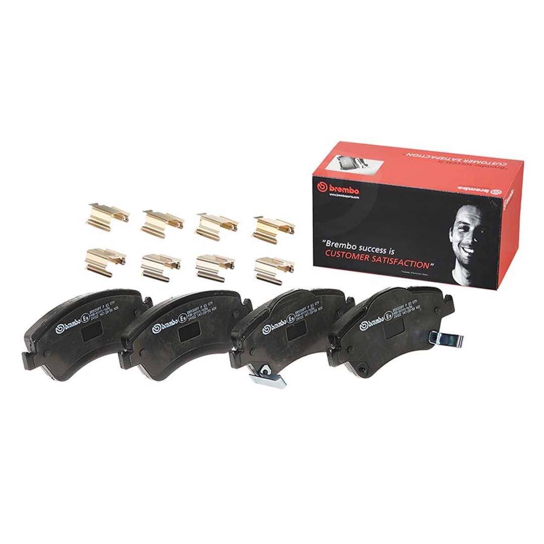 BREMBO Zestaw klocków hamulcowych, hamulce tarczowe P 83 079