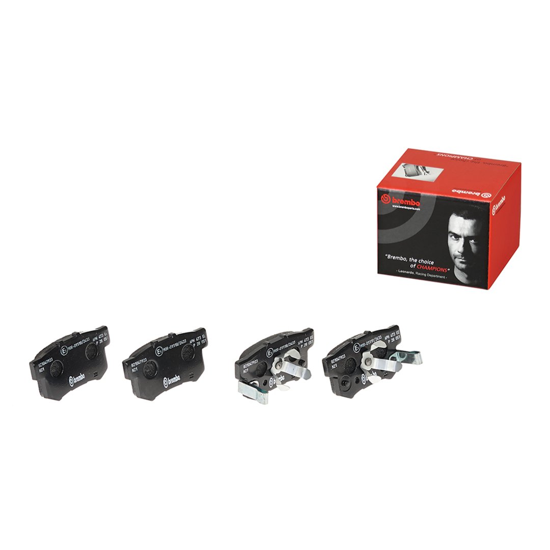 BREMBO Zestaw klocków hamulcowych, hamulce tarczowe P 28 051