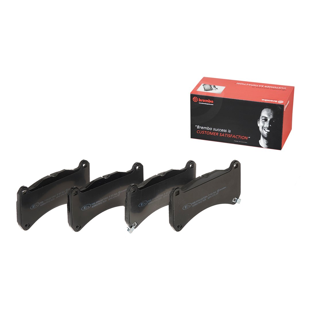 BREMBO Zestaw klocków hamulcowych, hamulce tarczowe P 83 146