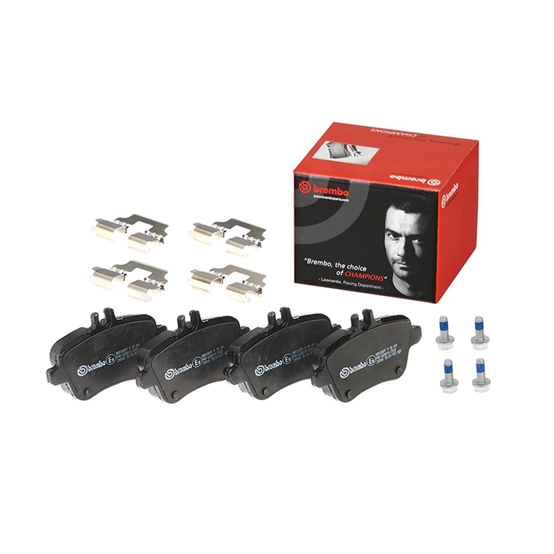 BREMBO Zestaw klocków hamulcowych, hamulce tarczowe P 50 091