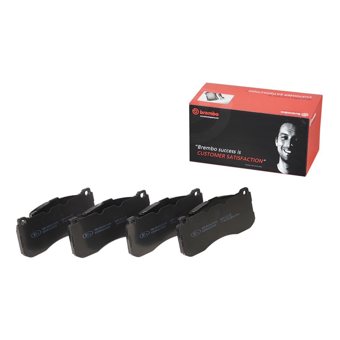 BREMBO Zestaw klocków hamulcowych, hamulce tarczowe P 06 041