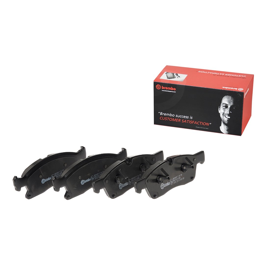 BREMBO Zestaw klocków hamulcowych, hamulce tarczowe P 50 109