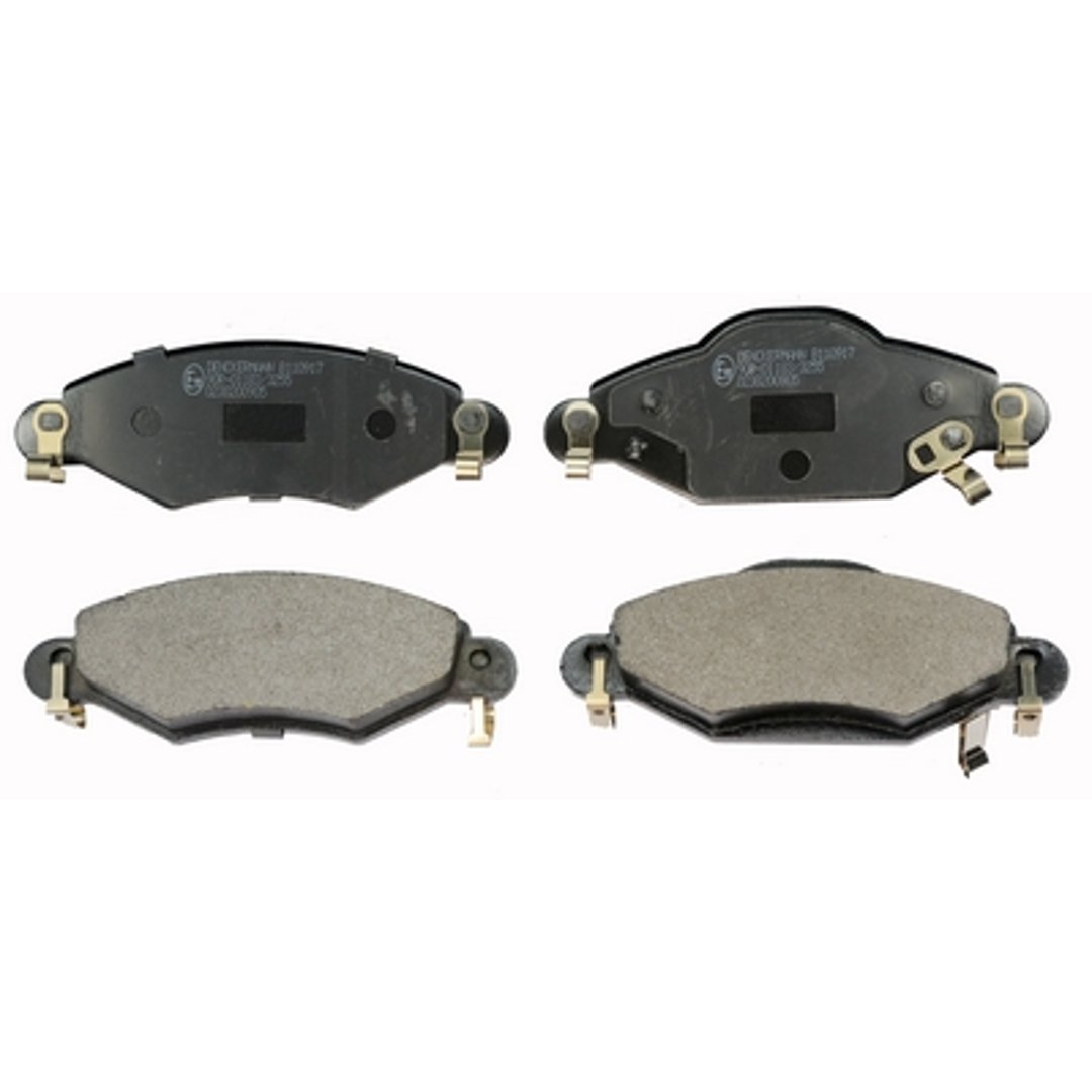 DENCKERMANN Zestaw klocków hamulcowych, hamulce tarczowe B110917