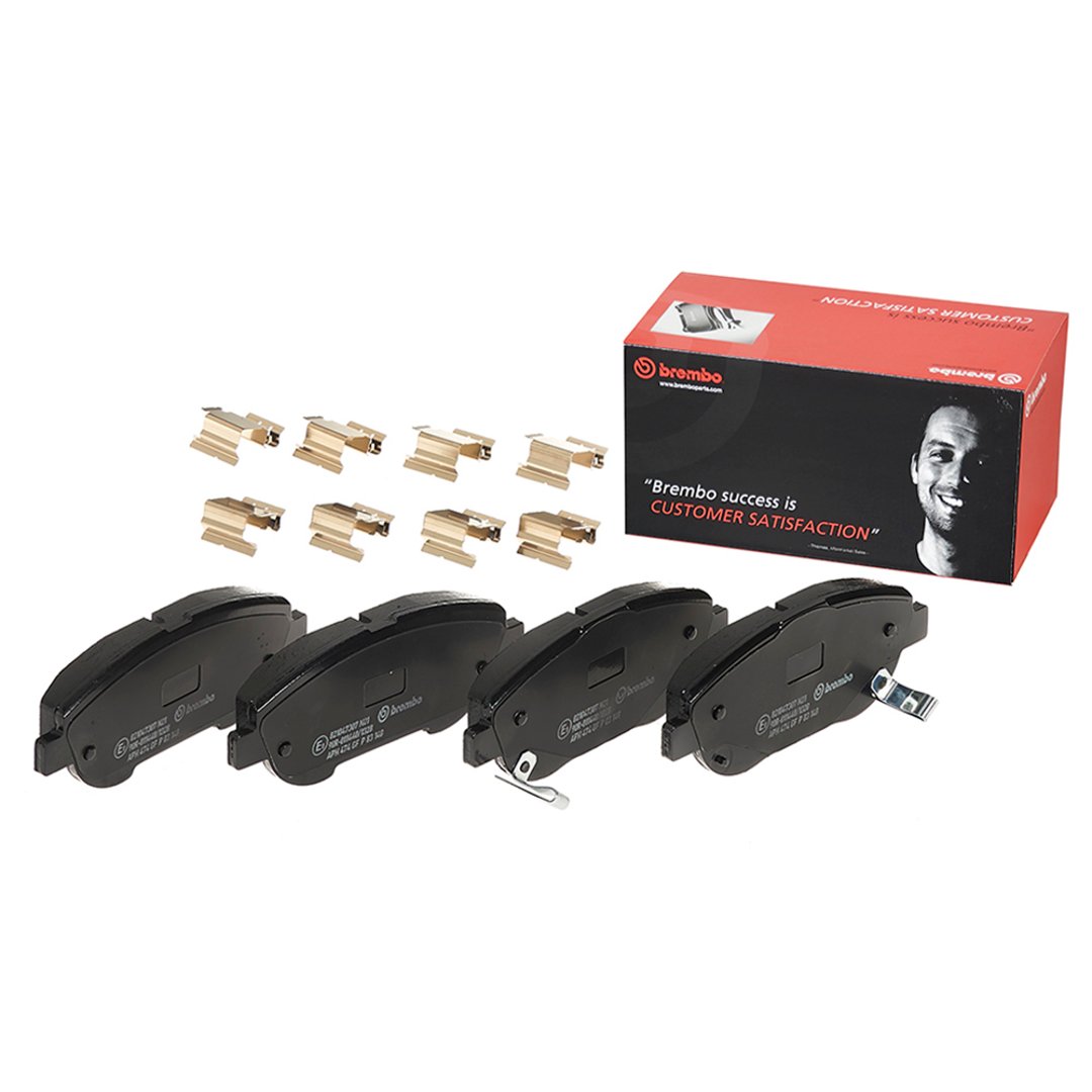 BREMBO Zestaw klocków hamulcowych, hamulce tarczowe P 83 148