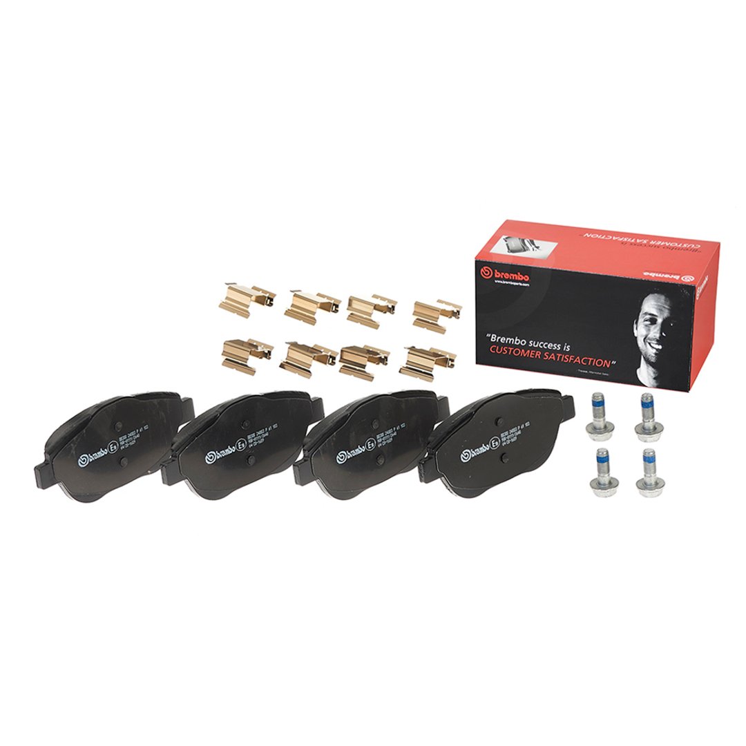 BREMBO Zestaw klocków hamulcowych, hamulce tarczowe P 61 103