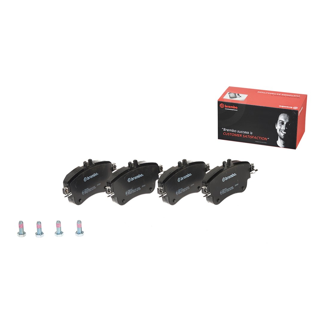 BREMBO Zestaw klocków hamulcowych, hamulce tarczowe P 50 094