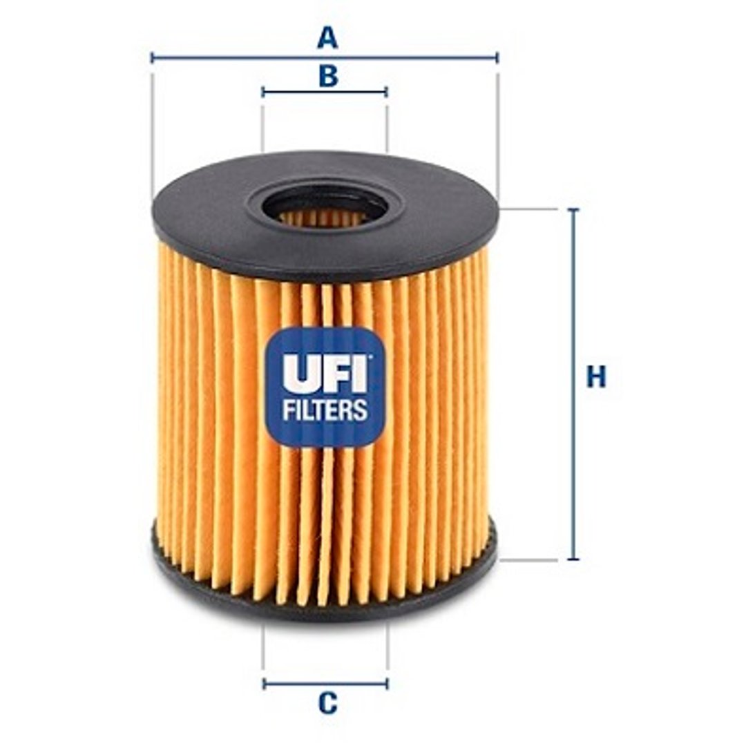 UFI FILTERS ufi 25.060.00 filtr oleju 25.060.00