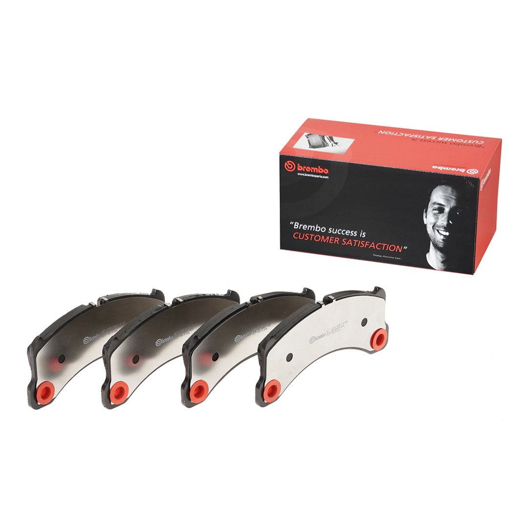 BREMBO Zestaw klocków hamulcowych, hamulce tarczowe P 65 026