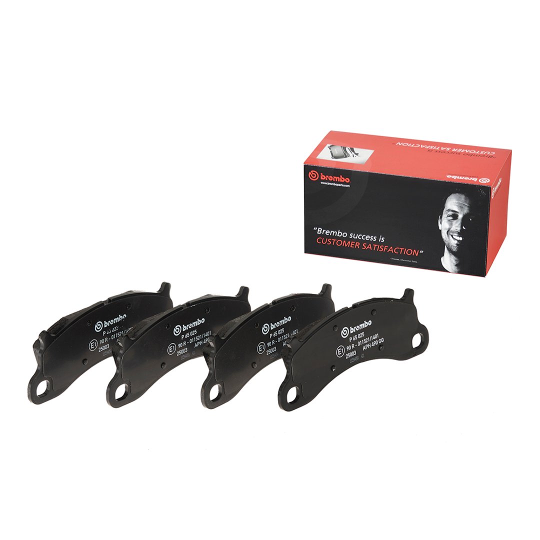 BREMBO Zestaw klocków hamulcowych, hamulce tarczowe P 65 025