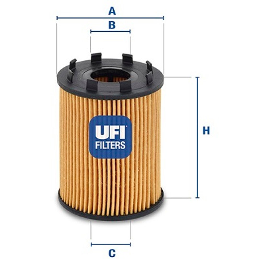 UFI FILTERS ufi 25.043.00 filtr oleju 25.043.00