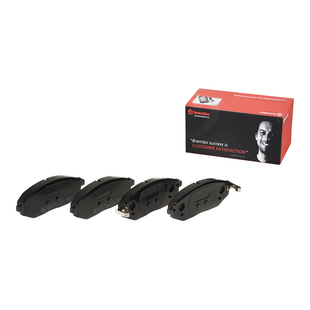 BREMBO Zestaw klocków hamulcowych, hamulce tarczowe P 10 054