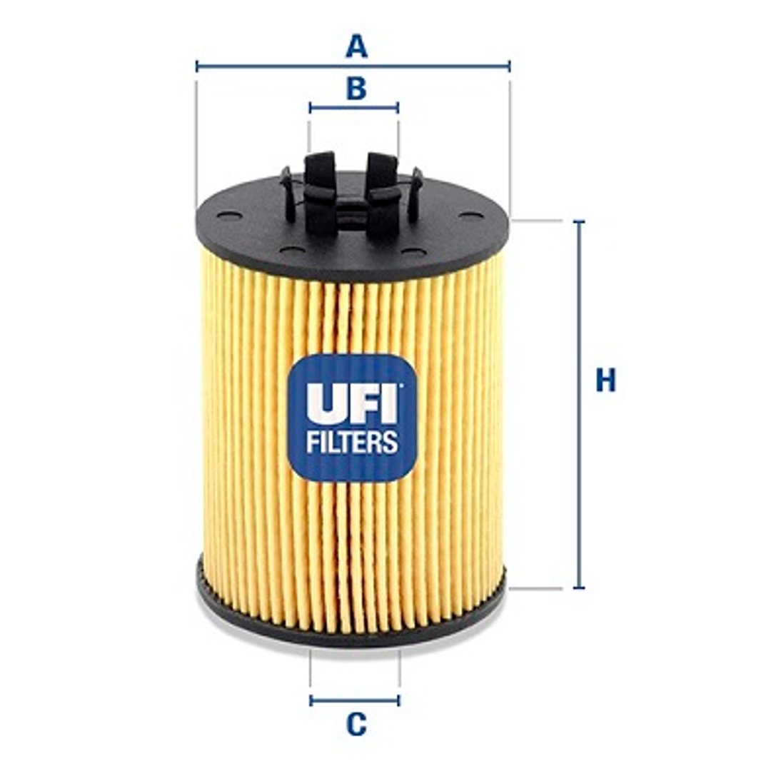 UFI FILTERS Filtr oleju UFI FILTERS 25.012.00