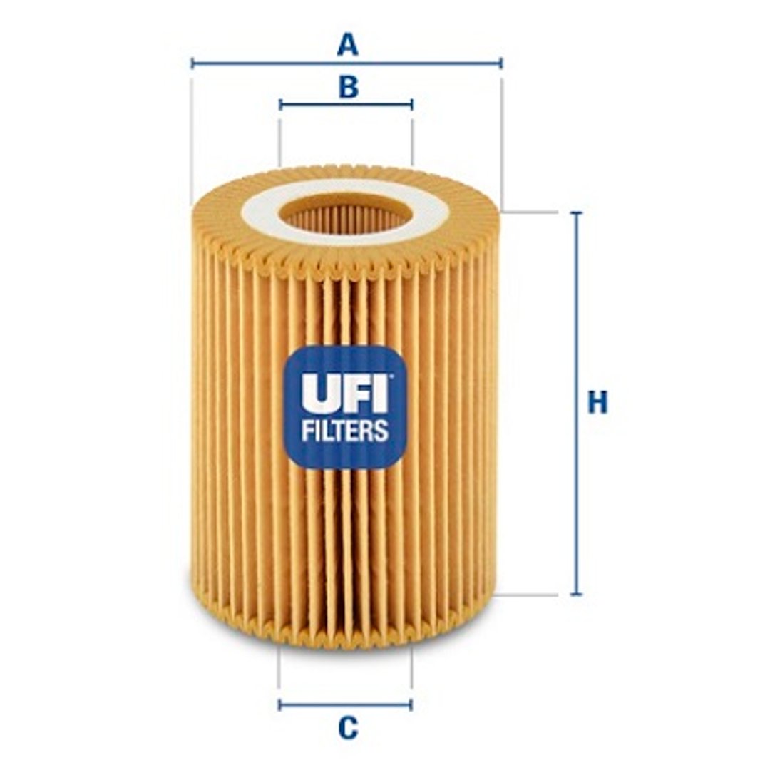 UFI FILTERS Filtr oleju UFI FILTERS 25.027.00