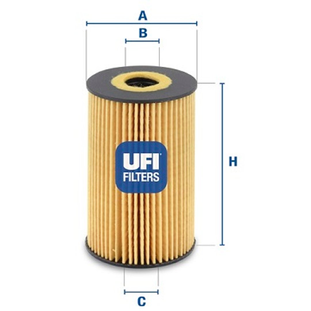 UFI UFI Filtry 25.106.00 filtr oleju 25.106.00