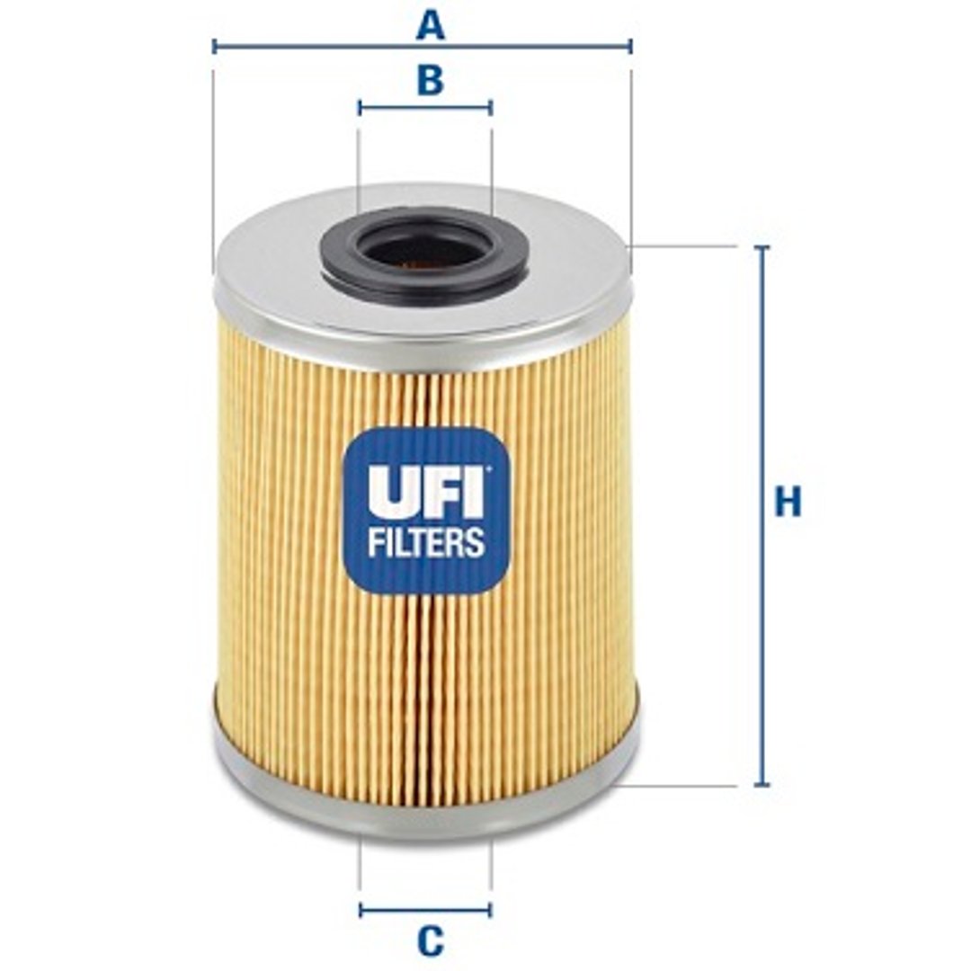 UFI FILTERS Filtr paliwa FILTERS 26.687.00