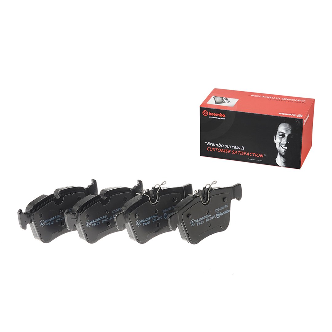 BREMBO Zestaw klocków hamulcowych, hamulce tarczowe P 50 122