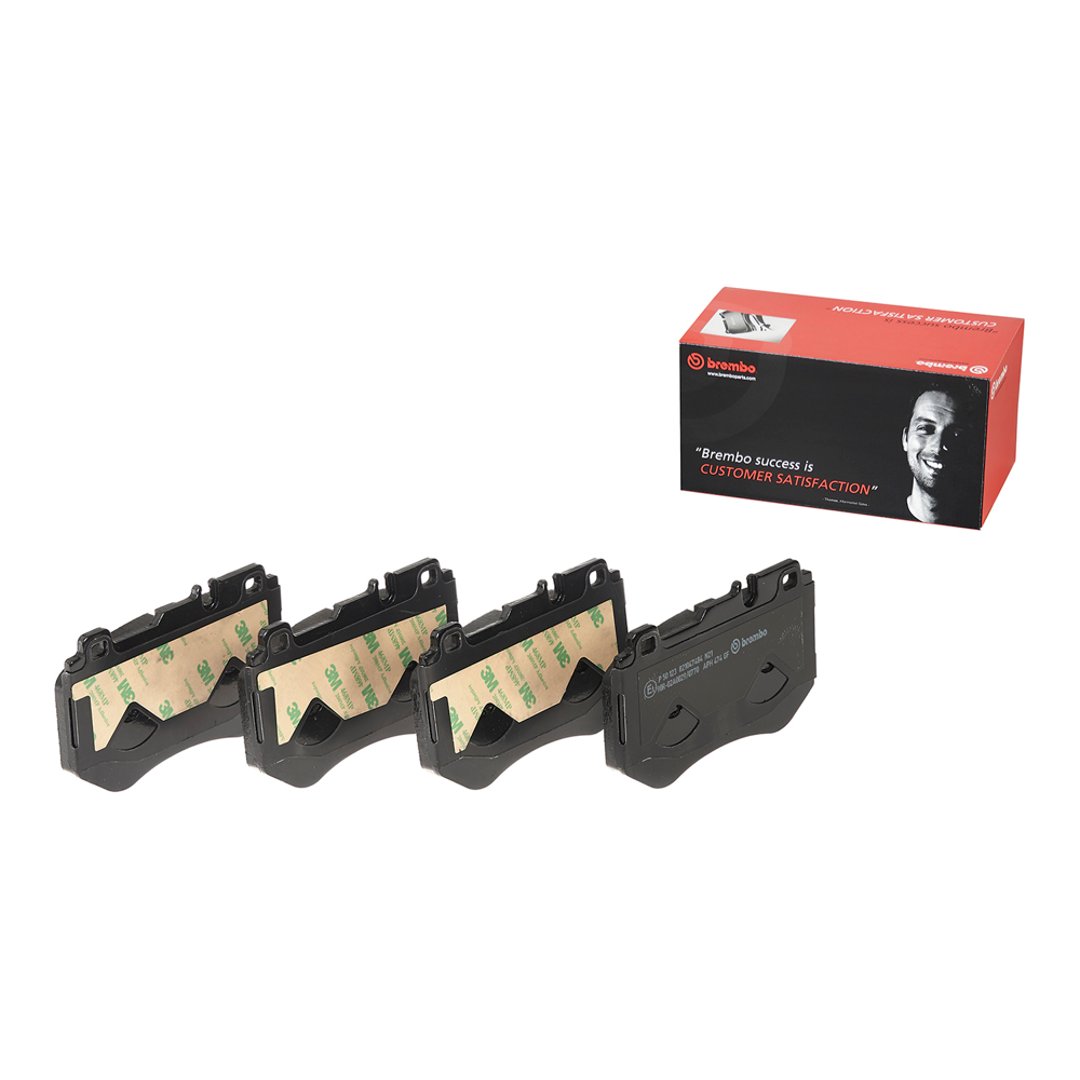 BREMBO Zestaw klocków hamulcowych, hamulce tarczowe P 50 123