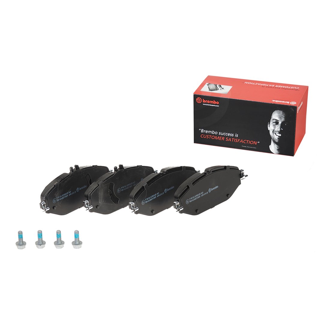 Brembo Zestaw okładzina hamulcowa hamulec tarczowy   P 50 124 P 50 124
