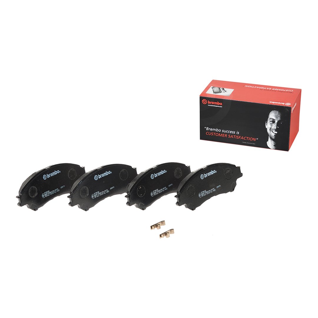 BREMBO Zestaw klocków hamulcowych, hamulce tarczowe P 79 032