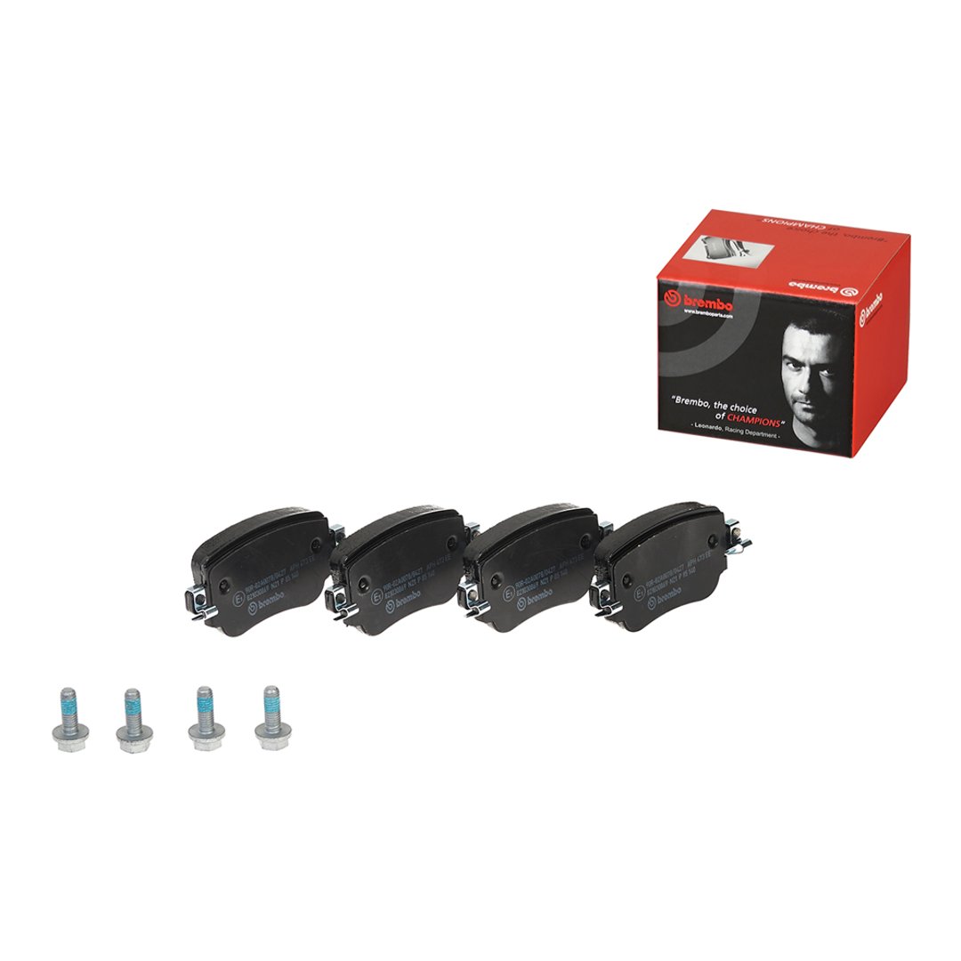 BREMBO Zestaw klocków hamulcowych, hamulce tarczowe P 85 140