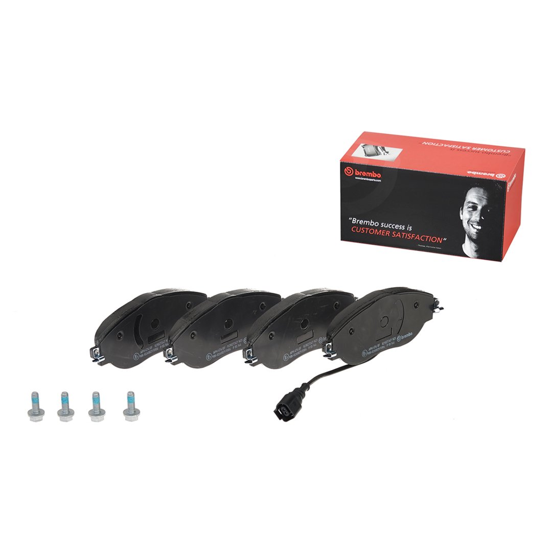 BREMBO Zestaw klocków hamulcowych, hamulce tarczowe P 85 144