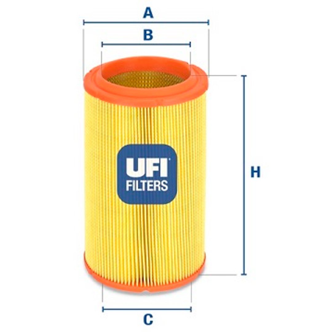 UFI FILTERS Filtr powietrza FILTERS 27.366.00