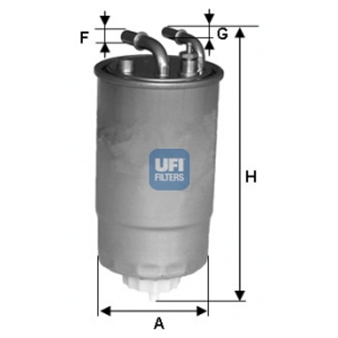 UFI FILTERS ufi 24. One.02 filtr paliwa UFI24.ONE.02