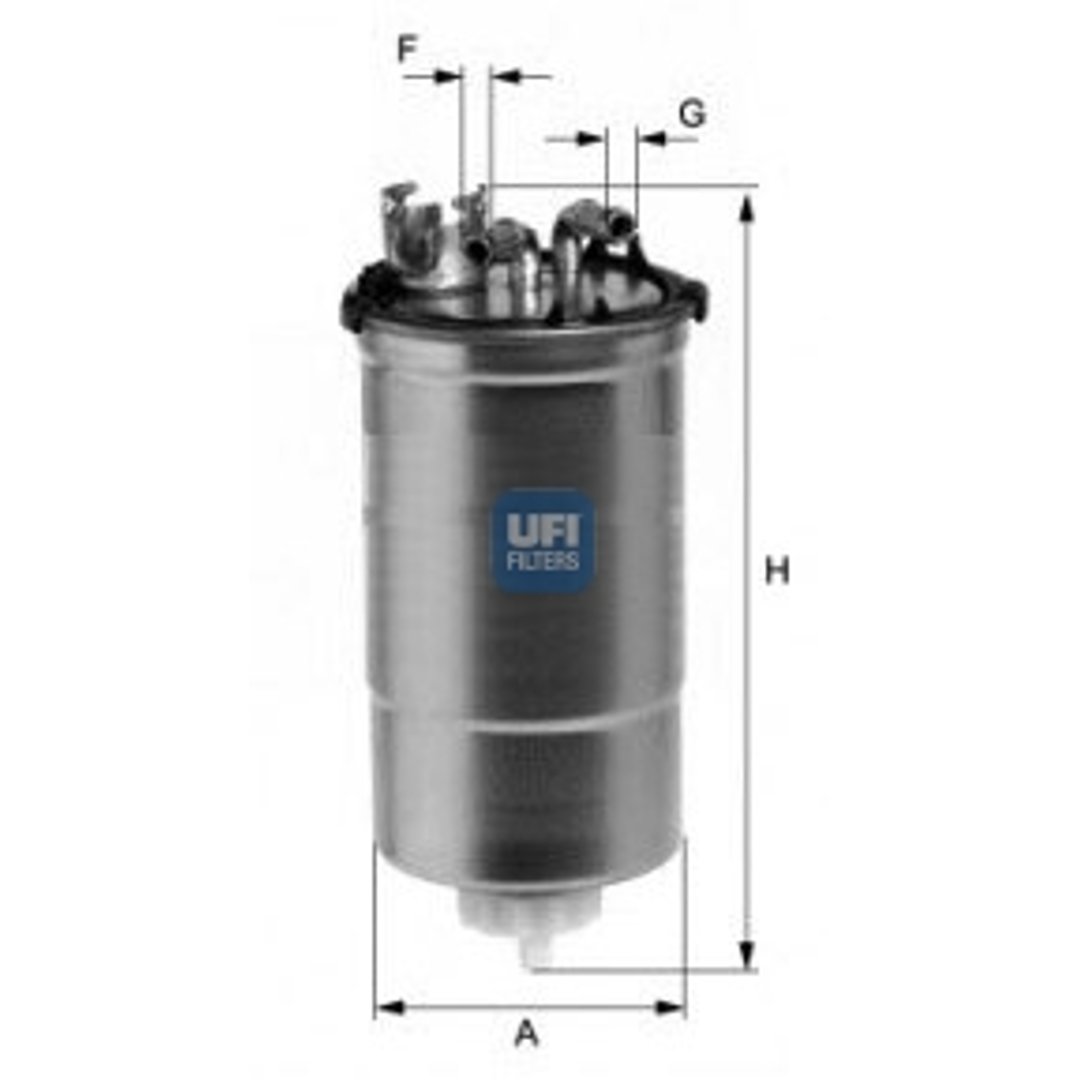 UFI FILTERS ufi 24.428.00 filtr paliwa 24.428.00