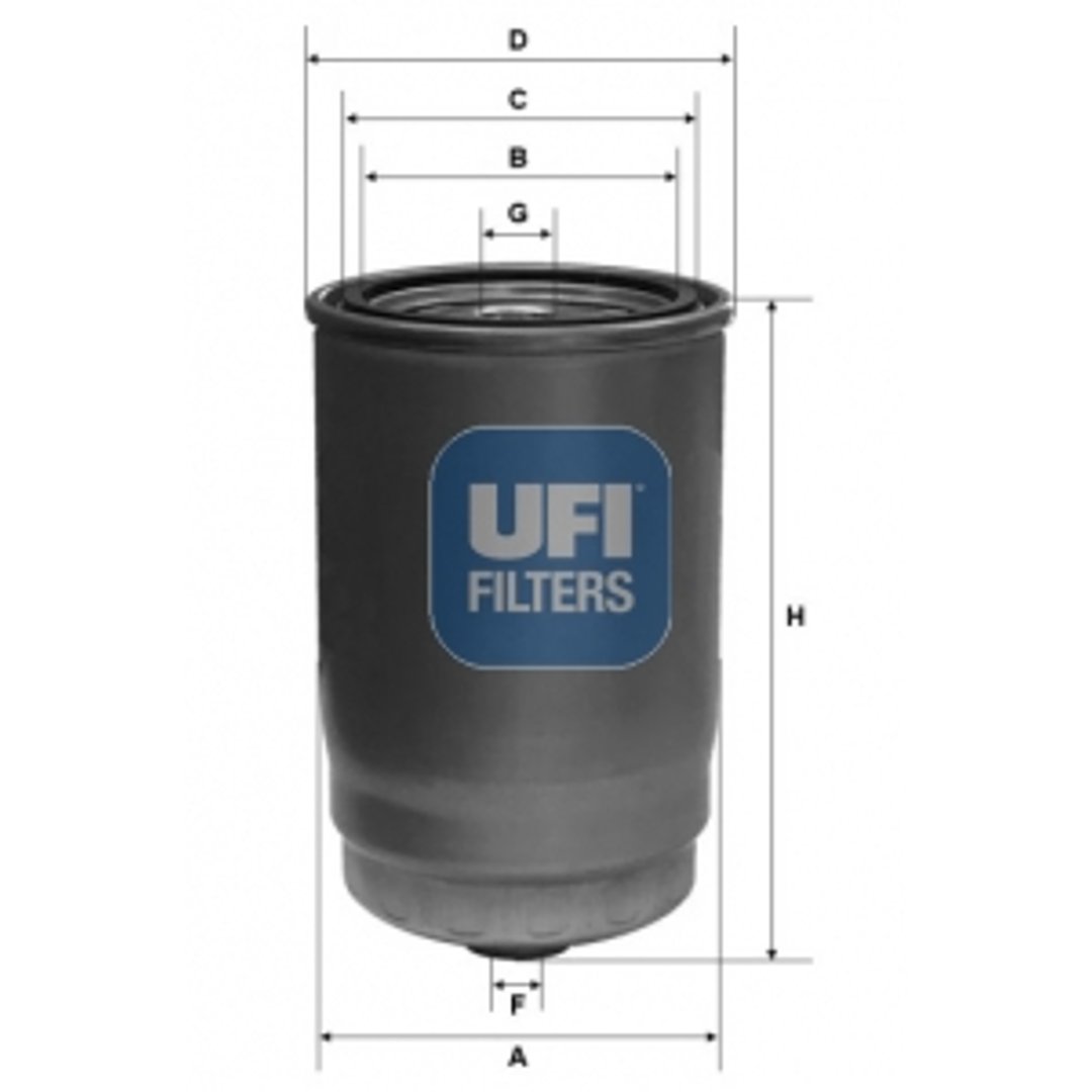 UFI FILTERS ufi linii 24.123.00 filtr paliwa bukszprytu filtr, filtr, filtr paliwa
