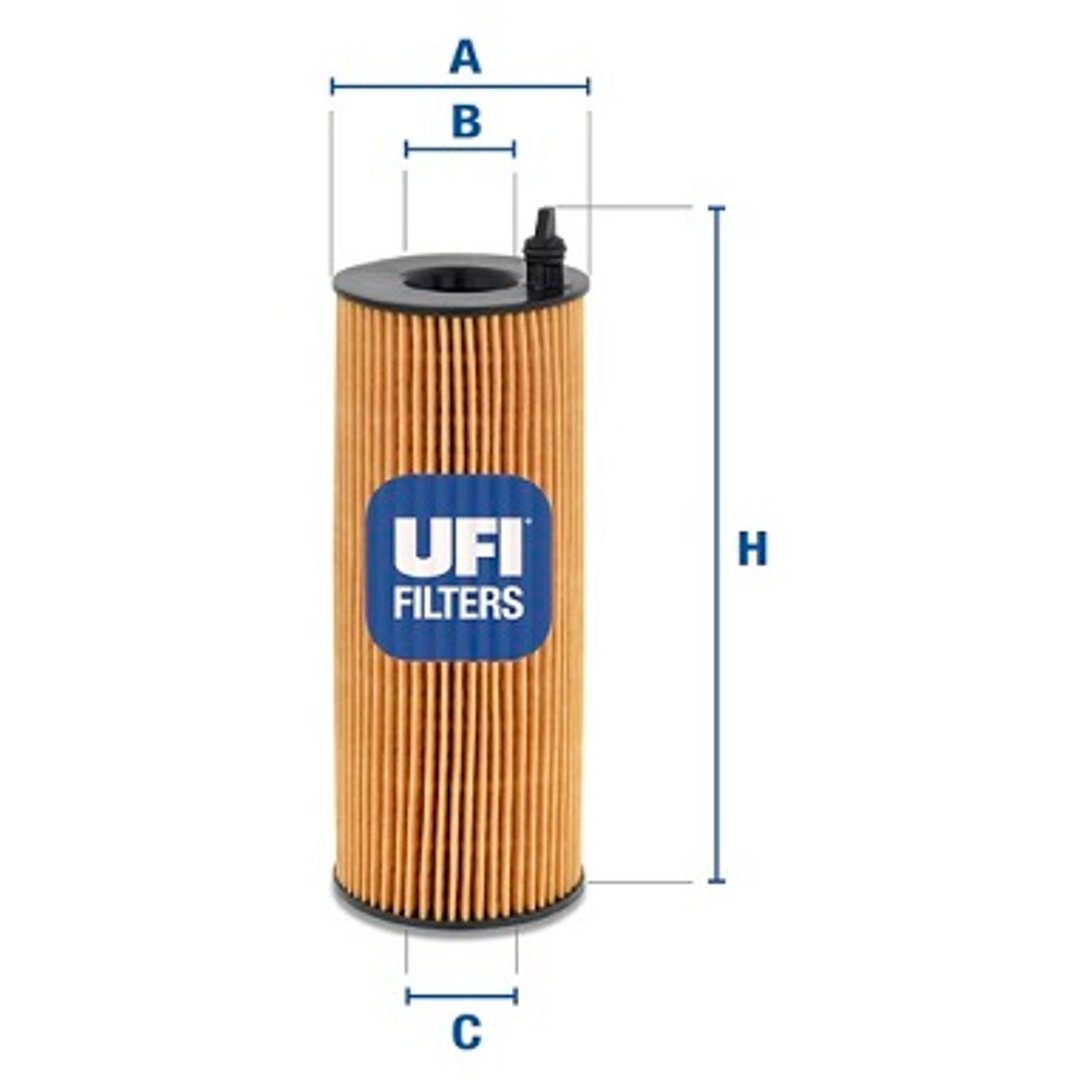 UFI FILTERS ufi 25.084.00 filtr oleju 25.084.00