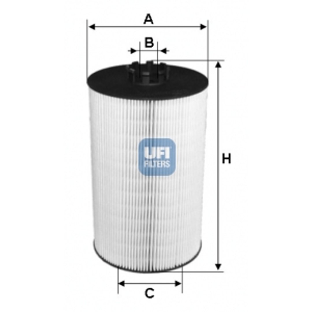 UFI FILTERS Filtr oleju UFI FILTERS 25.019.00