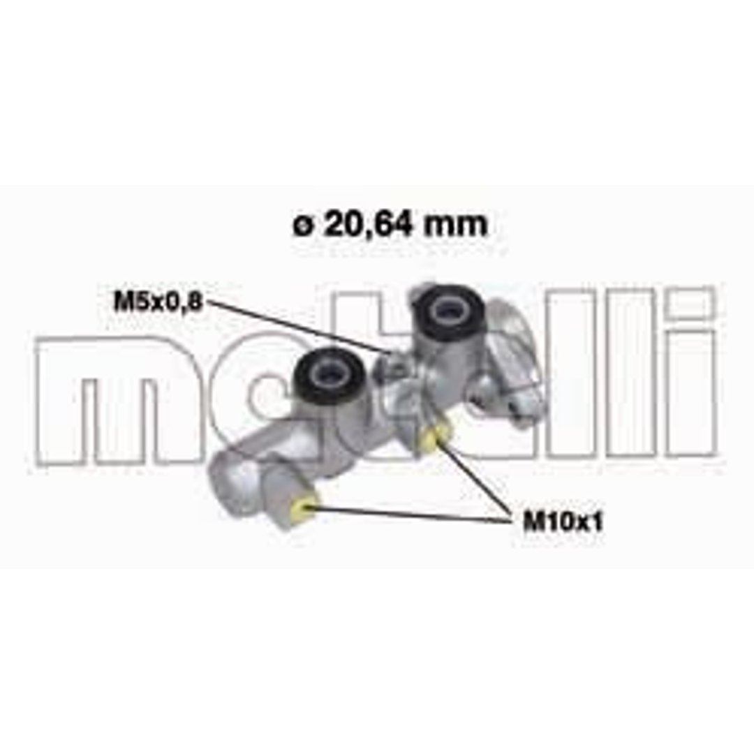 METELLI Pompa hamulcowa METELLI 05-0514 05-0514