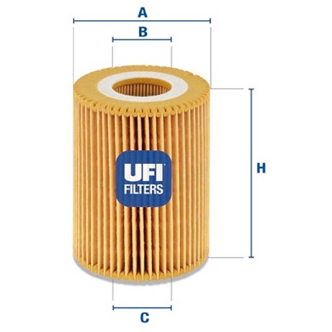 UFI Filtry 25.085.00 filtr oleju