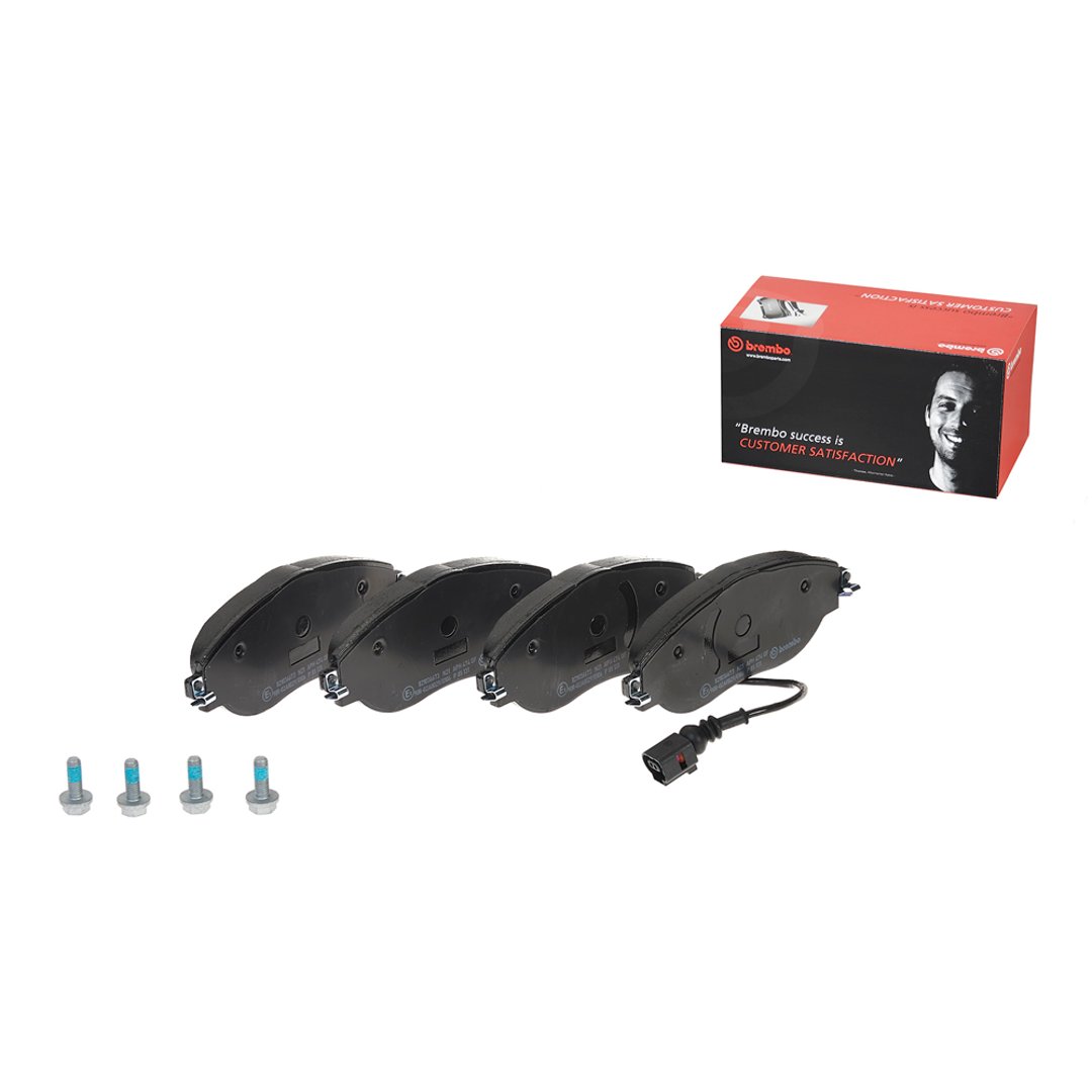 BREMBO Zestaw klocków hamulcowych, hamulce tarczowe P 85 131