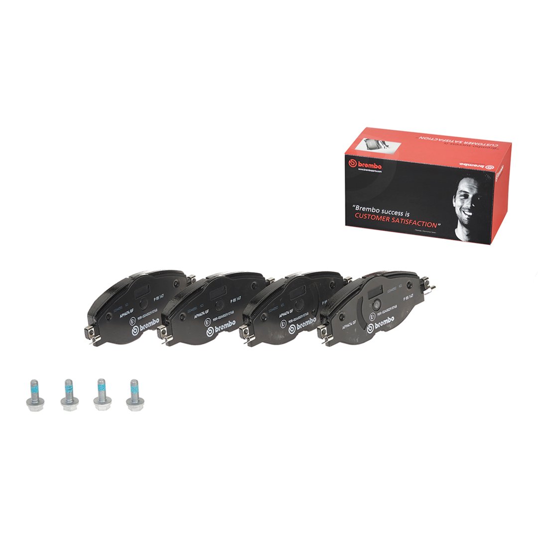 BREMBO Zestaw klocków hamulcowych, hamulce tarczowe P 85 147