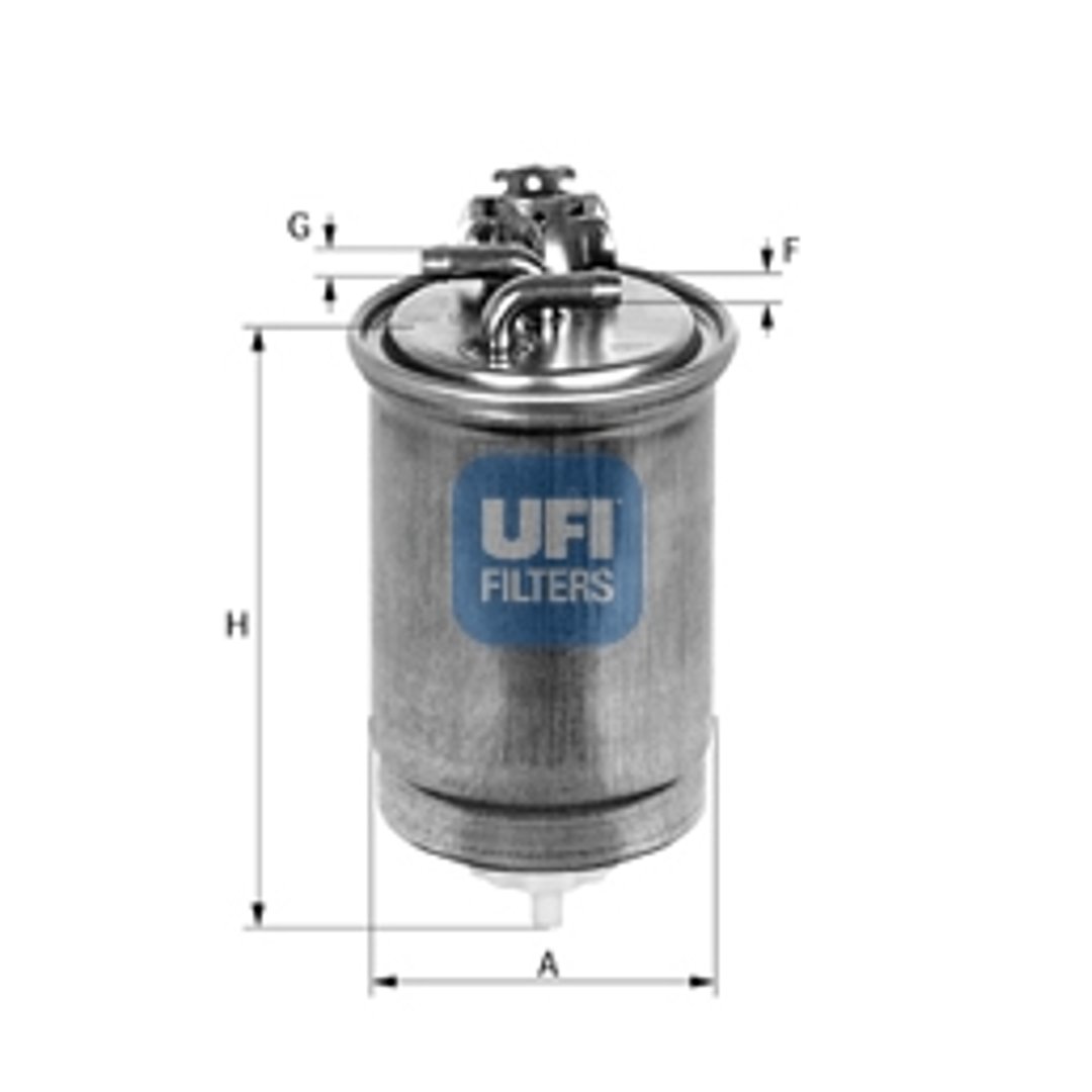 UFI ufi 24.424.00 filtr paliwa 24.424.00